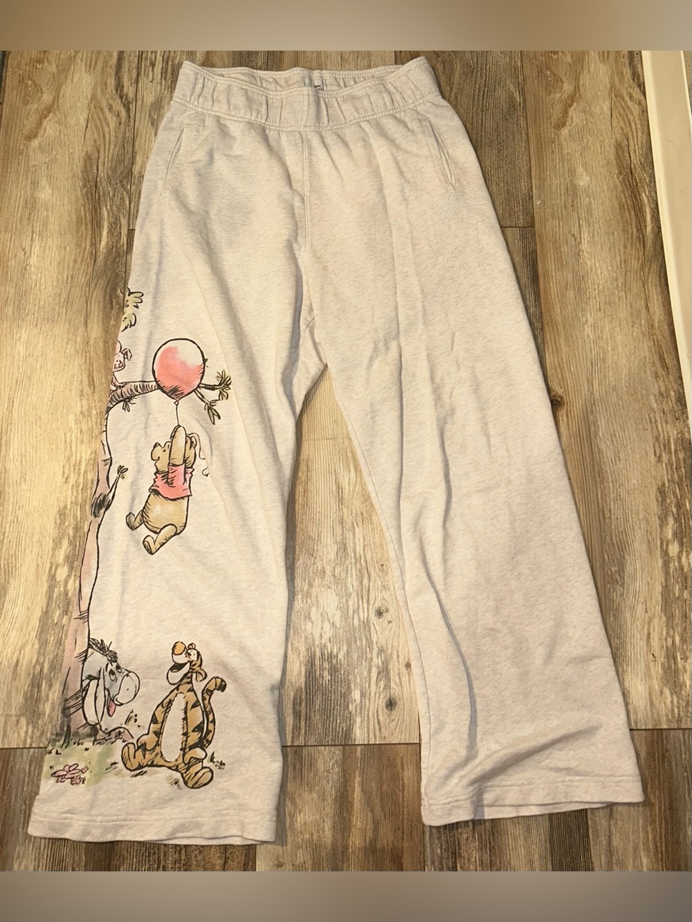 Disney Winnie the Pooh Girls Graphic Pants Size Large